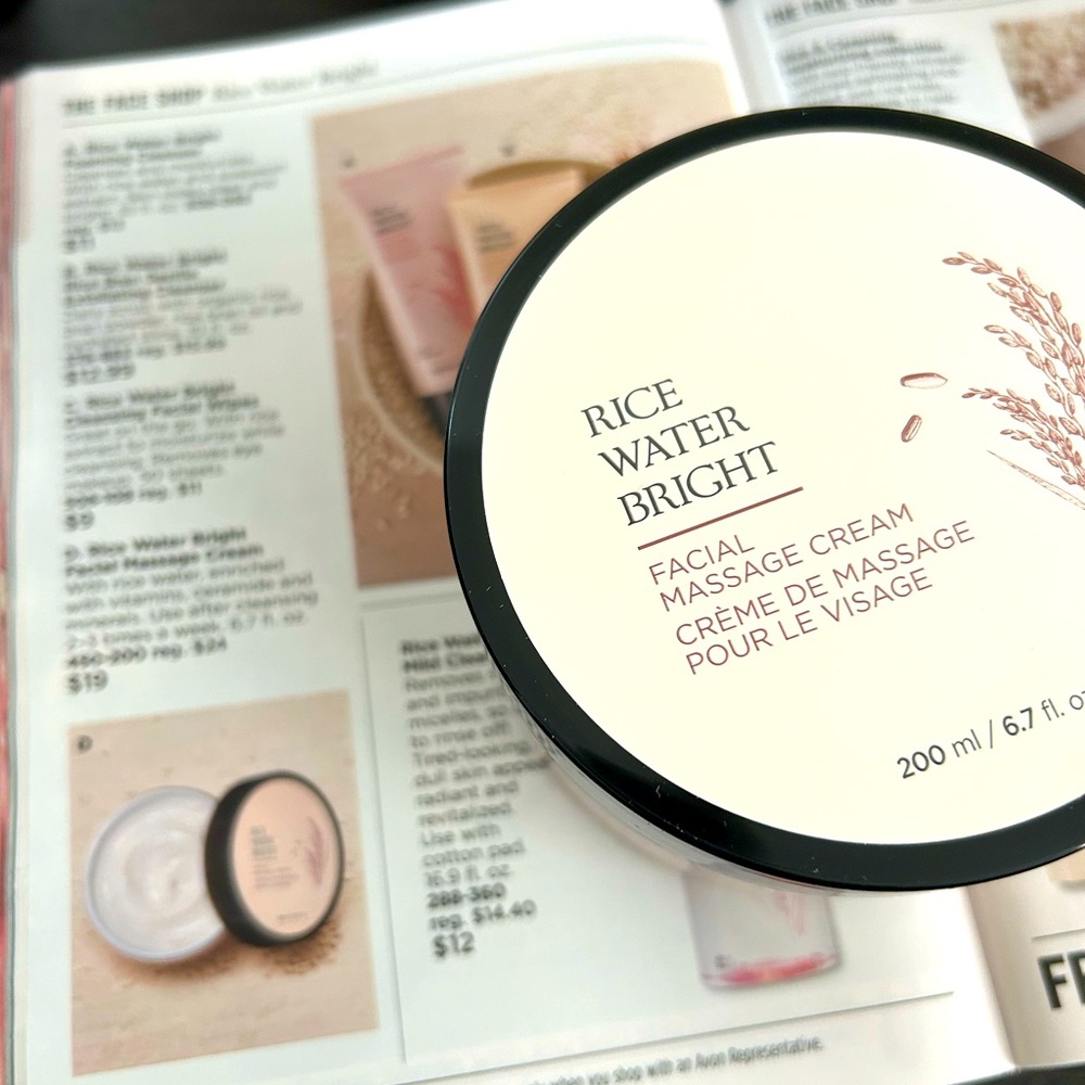 Rice Water Facial Message Cream